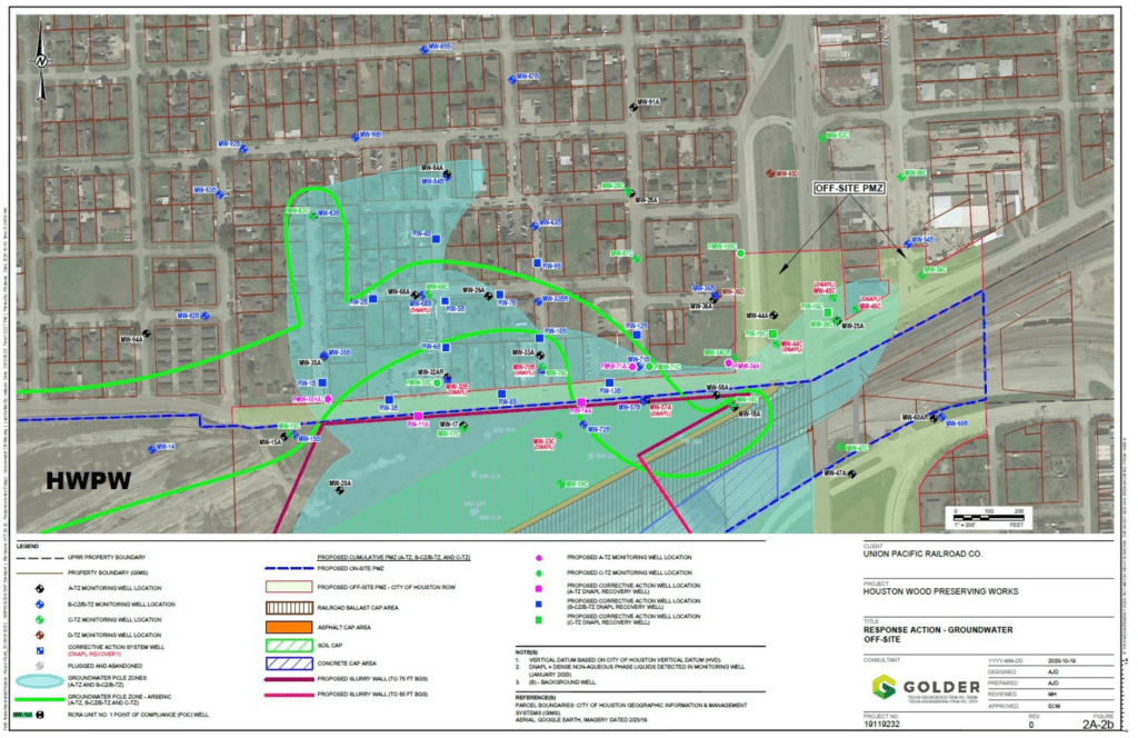 Map of Groundwater Off-Site